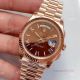 AAA Noob Rolex Day Date Chocolate Dial Rose Gold Swiss 3255 Replica Watch Men (2)_th.jpg